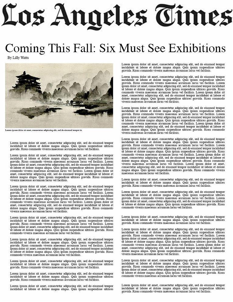 Coming This Fall: Six Must See Exhibitions 